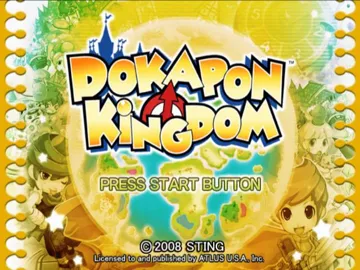 Dokapon Kingdom screen shot title